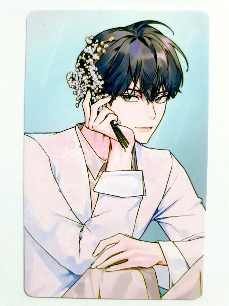 데못죽 배세진 대만판 탄생화 포카+엽서--1