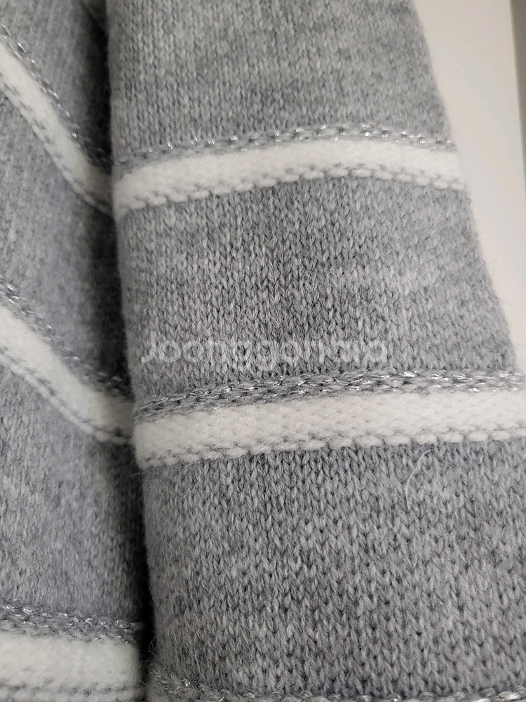 스트라이프 니트 스웨터 /랑방,타임,더캐시미어,오브제,마인듀엘,린.라인--1