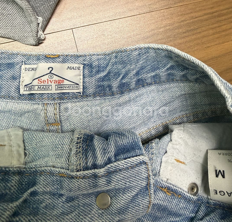 청반바지 청치마 6종 일괄(사이즈 26)--3