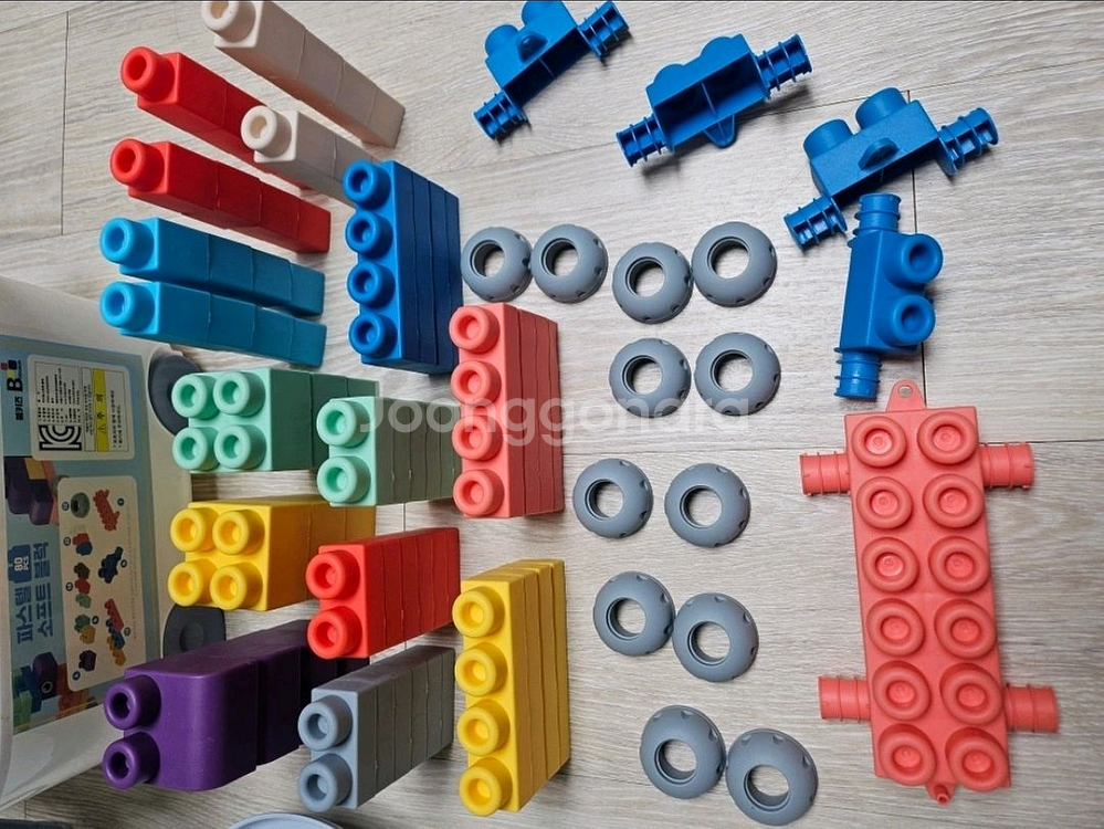 붐키즈 파스텔 소프트 유아 블럭--1