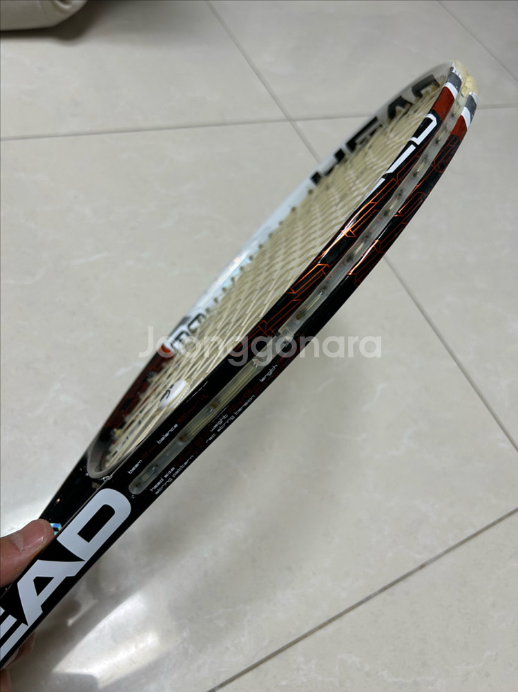 헤드 스피드 MP 테니스 라켓 + 가방 판매--3