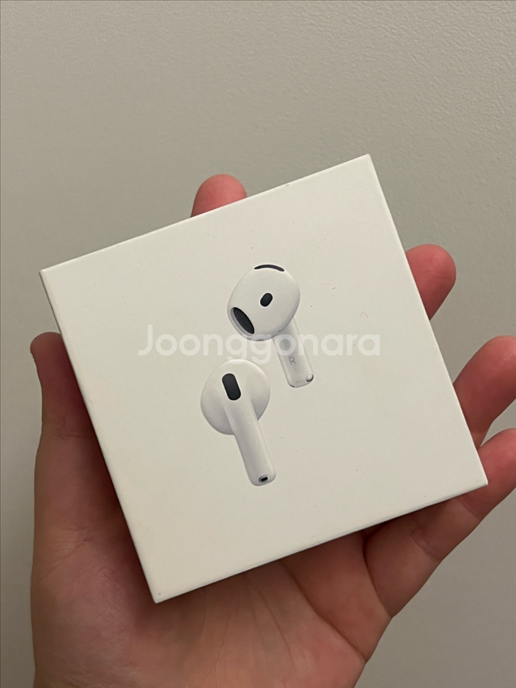 무선 이어폰 프로 4세대(anc)미개봉--0