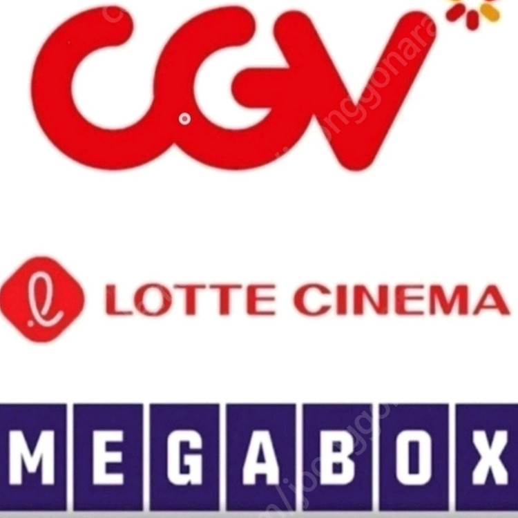 CGV 롯데시네마 메가박스 영화 할인예매 팝콘콤보 티켓--0