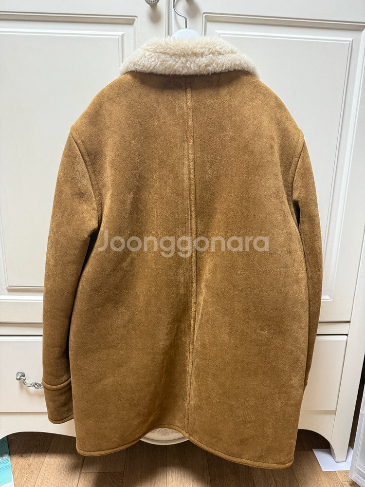 le 르 시어링 하프 코트 무스탕 카멜--2