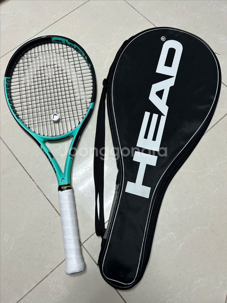 헤드 챌린지 MP 테니스 라켓 + 가방 판매--0