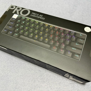 로지텍코리아 공식 G PRO X 60 LIGHTSPEED 무선 게이밍 블루투스 키보드