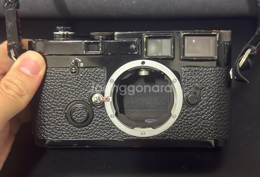Leica)라이카MP 블랙페인트 상판개조--2