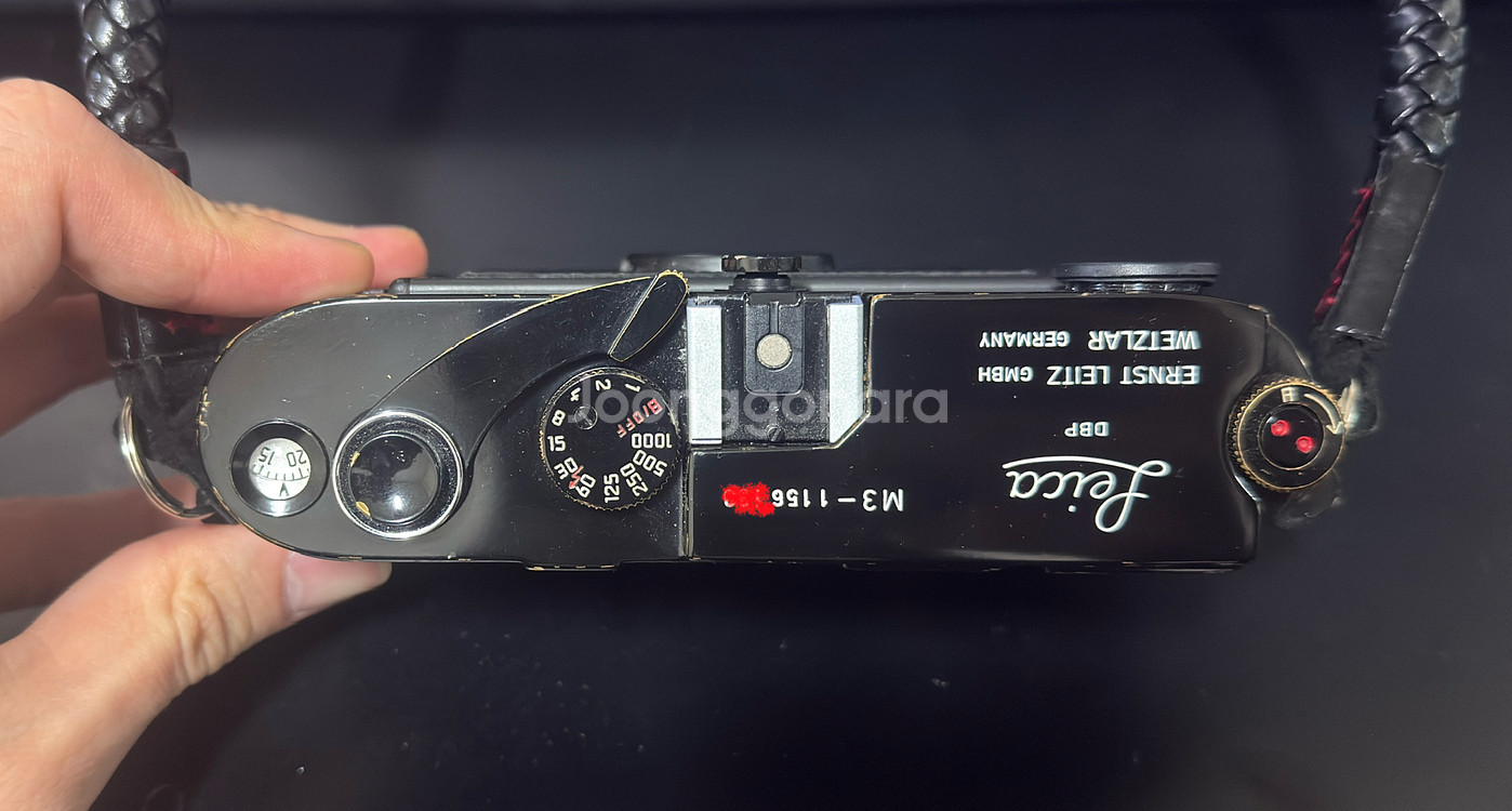 Leica)라이카MP 블랙페인트 상판개조--3