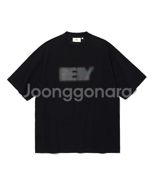 이에이 짱구대디 IEY 로고 반팔 DOT LOGO티셔츠--0