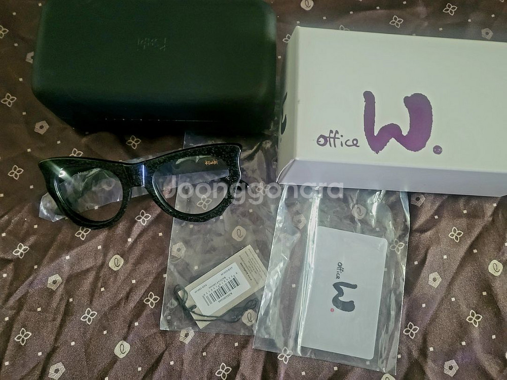 [미사용 새상품]수비 블랙캣 안경--3