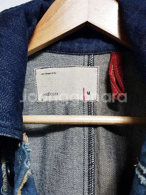 레어템 일본 리바이스 레드룹 M 100정도 데님자켓--2