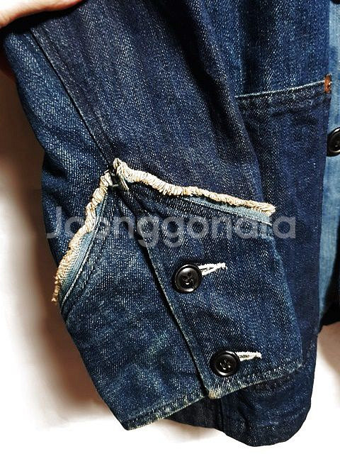 레어템 일본 리바이스 레드룹 M 100정도 데님자켓--1