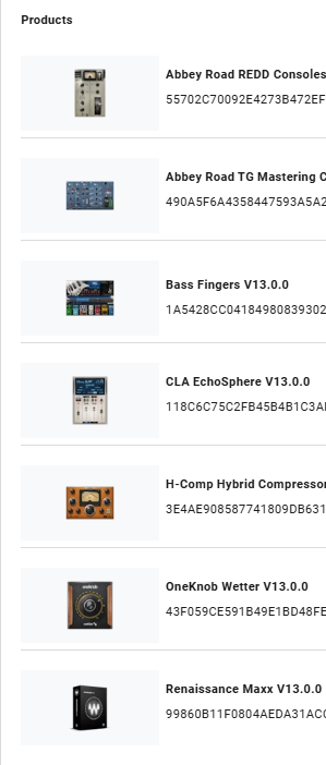 정품 waves 플러그인 일괄 판매(가상악기,플러그인) 싸게 팝니다.--1