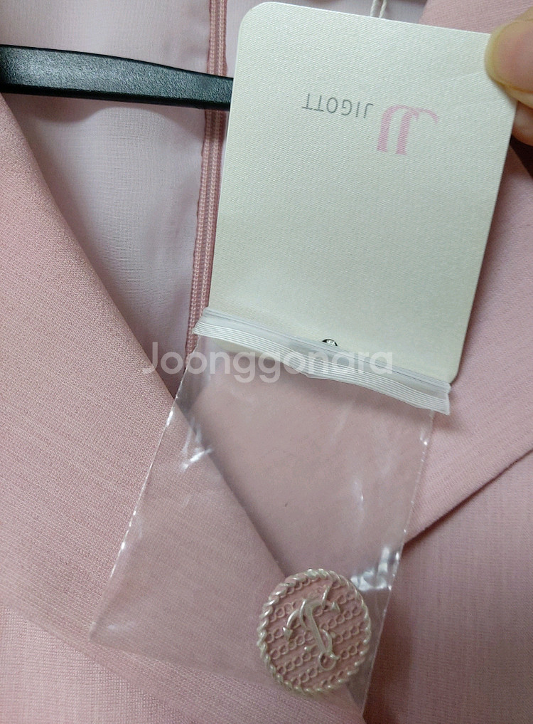 JJ지고트 봄여름원피스66 새상품 핑크분홍원피스--4