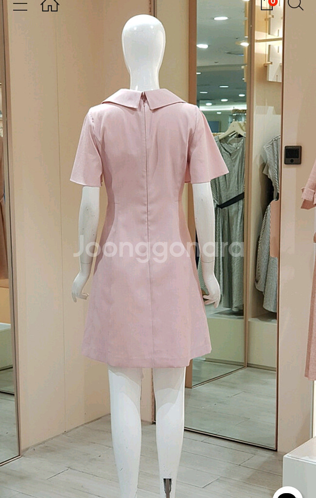 JJ지고트 봄여름원피스66 새상품 핑크분홍원피스--9