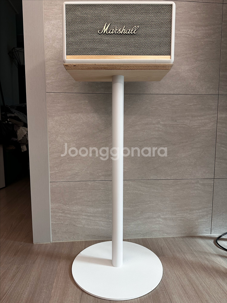 마샬 스텐모어2 화이트 블루투스 스피커 소비코 정품 + 스탠드--0