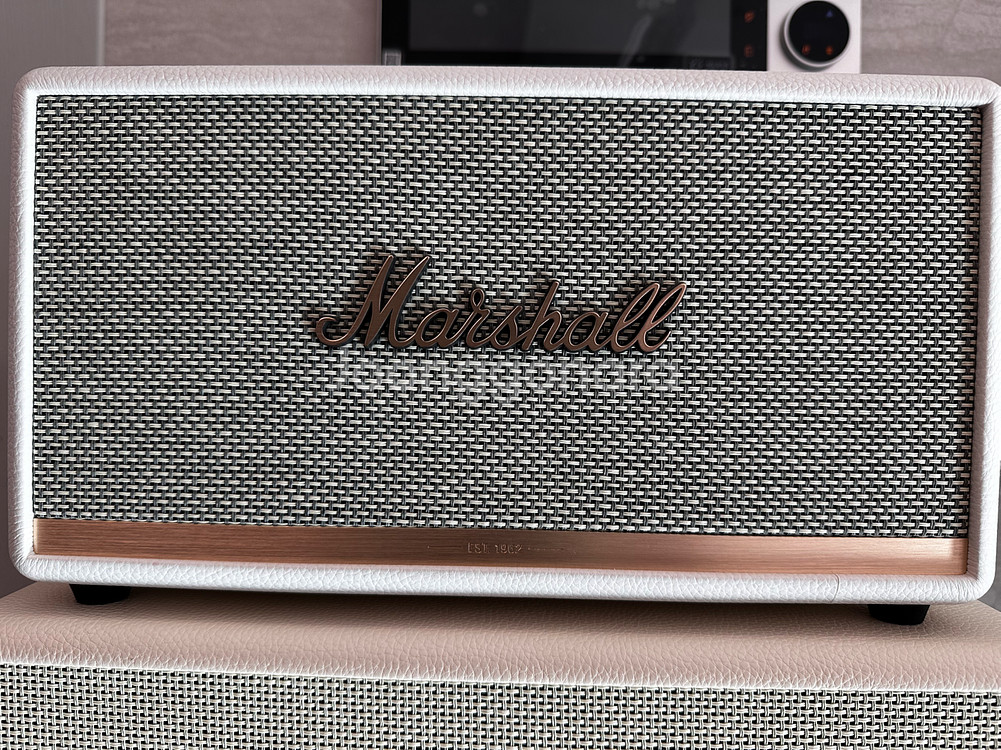 마샬 스텐모어2 화이트 블루투스 스피커 소비코 정품 + 스탠드--2