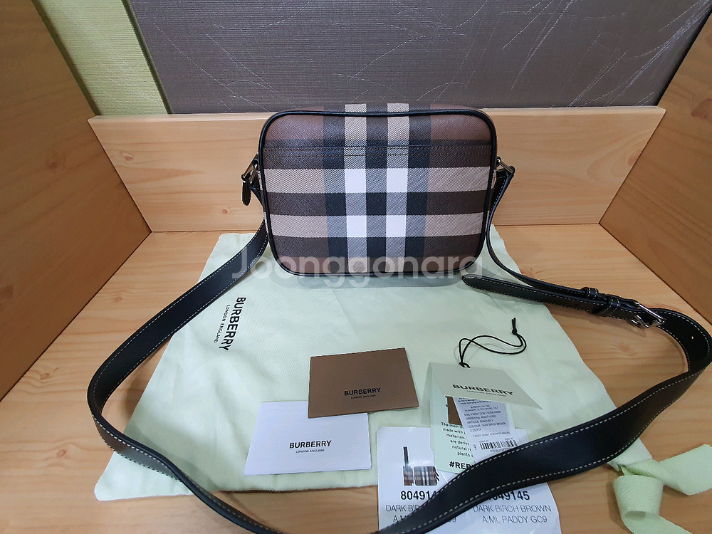 체크 크로스백--4