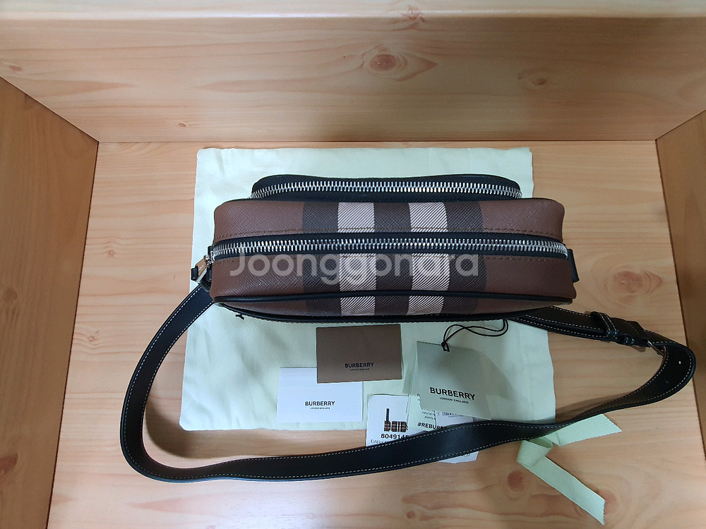 체크 크로스백--7