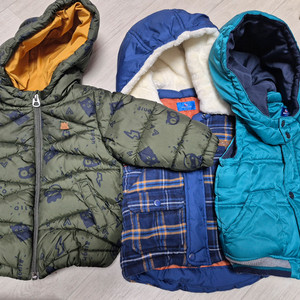 유아,아동복 패딩,조끼 90