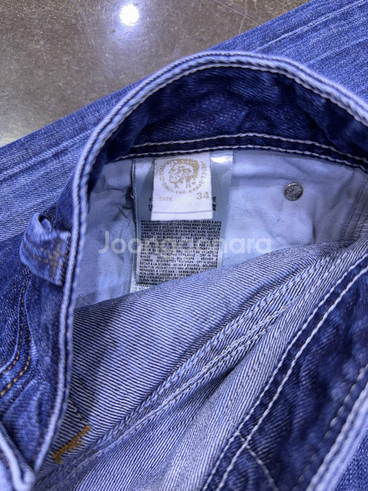 디젤 타나즈 빈티지 워싱 데미지진 청바지 데님팬츠 34--9