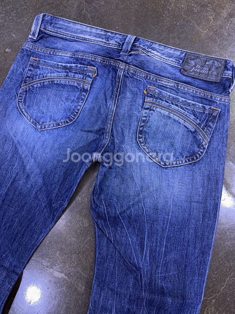 디젤 타나즈 빈티지 워싱 데미지진 청바지 데님팬츠 34--6