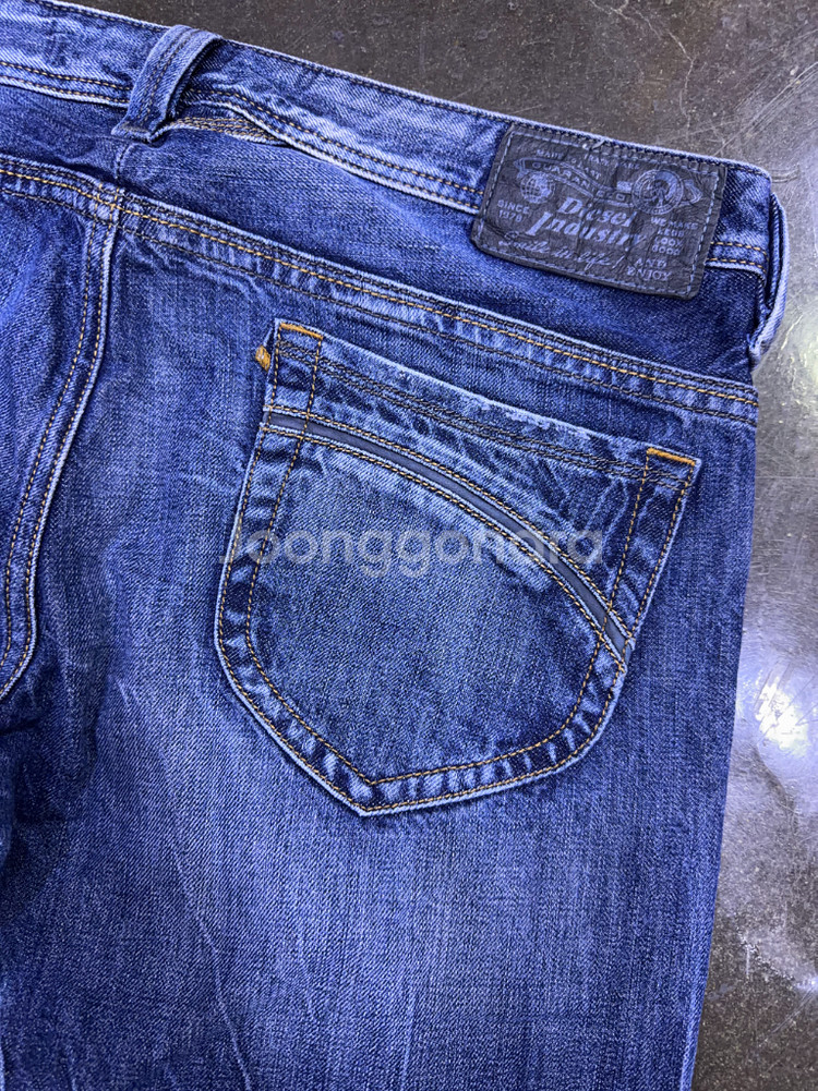 디젤 타나즈 빈티지 워싱 데미지진 청바지 데님팬츠 34--7