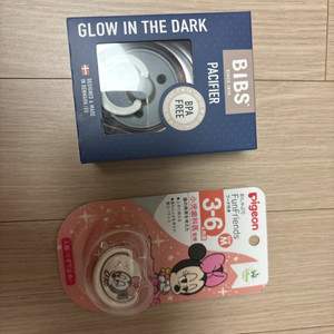 공갈젖꼭지 2개 새상품 일괄