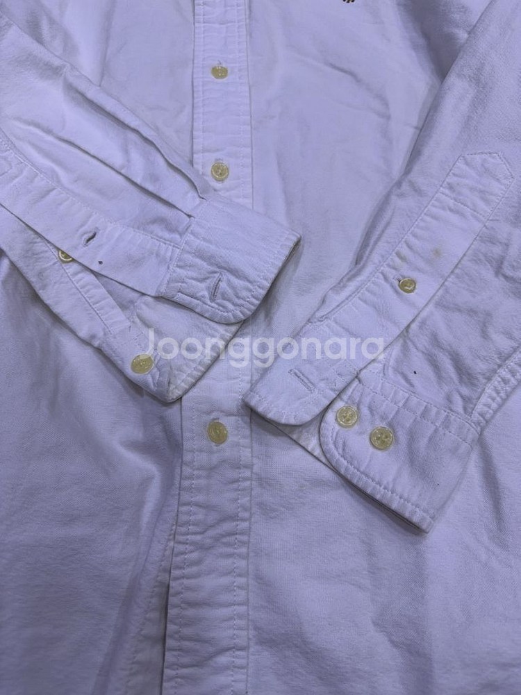 폴로 랄프로렌 커스텀핏 옥스포드 셔츠 화이트 셔츠 S--4