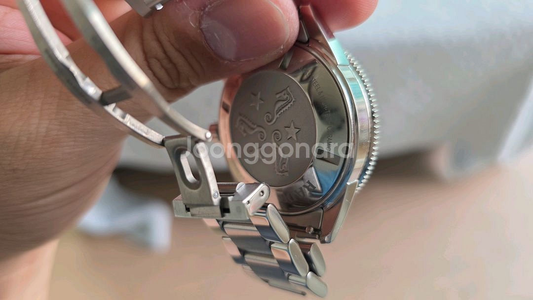 라도 캡틴쿡 300m 블루 42mm [정품 쌀알브슬 포함]--5