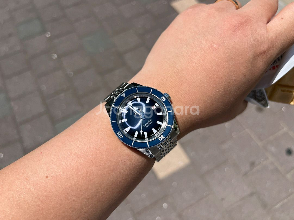 라도 캡틴쿡 300m 블루 42mm [정품 쌀알브슬 포함]--9