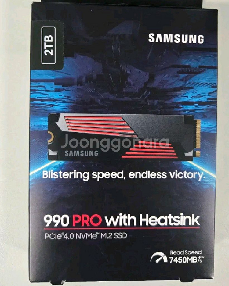 [미개봉] 990 Pro Heatsink 2TB팝니다--0