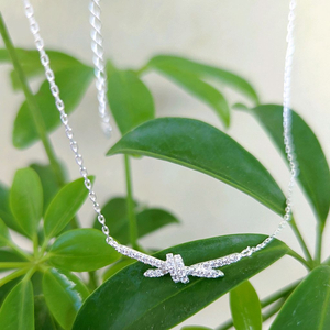 S925 실버 순은 티파니 노트 목걸이 매듭 목걸이