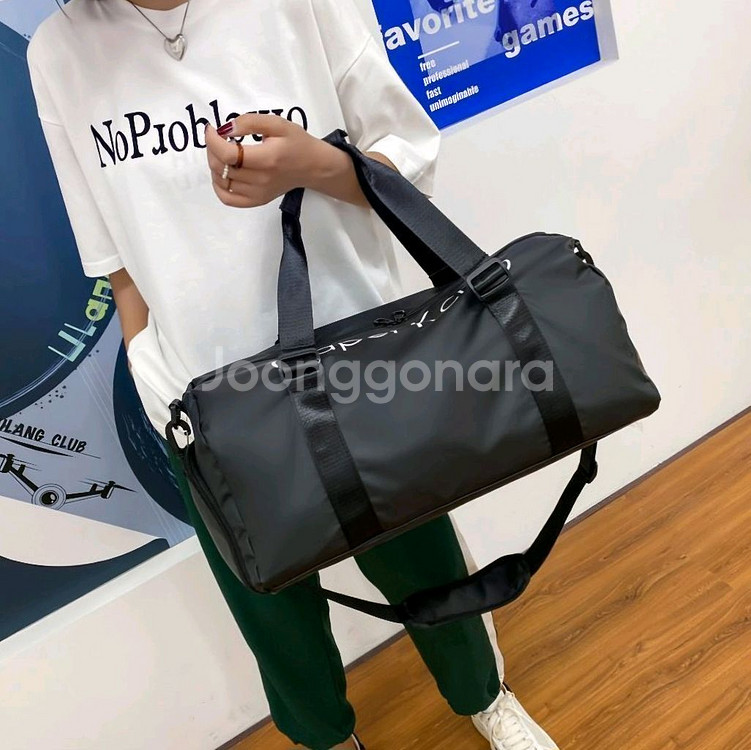 보스턴백 여행가방 헬스가방 생활방수 대용량 가방 블랙--0