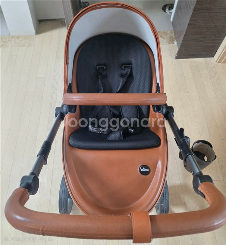 미마자리 디럭스 유모차 (상태 좋음)--1