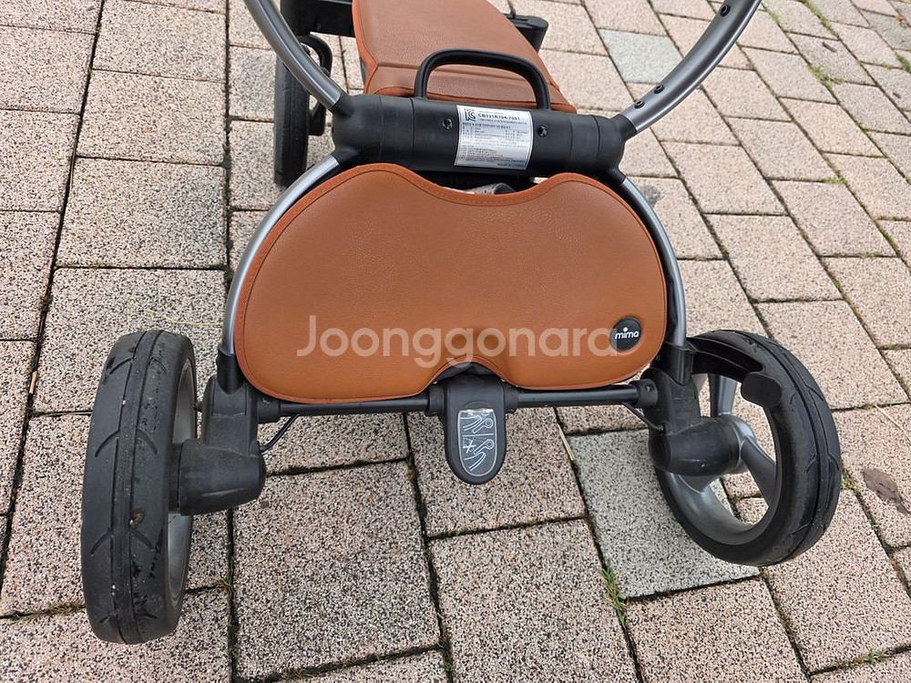 미마자리 디럭스 유모차 (상태 좋음)--4