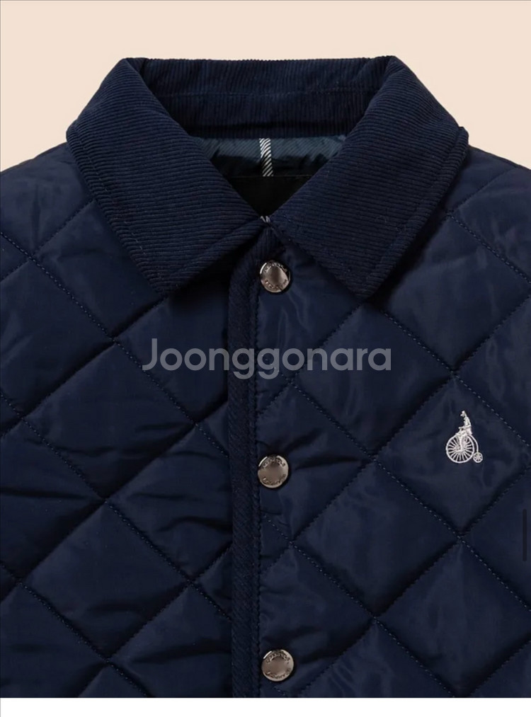 빈폴키즈 퀼팅 점퍼 네이비 160 새상품(택포)--2