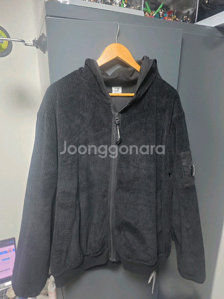 C.P. 컴퍼니 코듀로이 후드 자켓 XXL--0