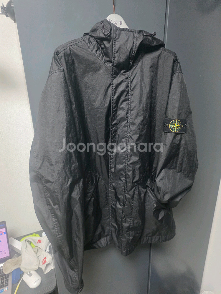 스톤아일랜드 멤브라나 3L TC 후드 자켓 XL--0