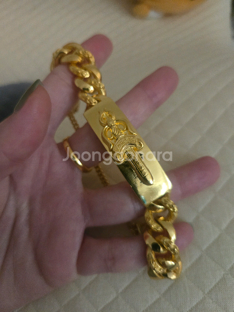 순금 크롬하츠 여성용 팔찌 30돈 .2돈반지 그 외--7