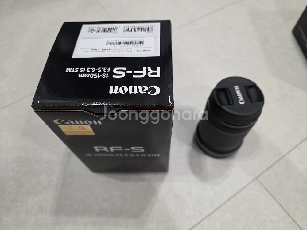 캐논 RF-S 18-150mm F5-6.3 STM 렌즈--0
