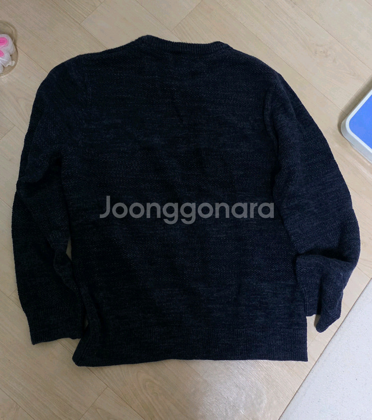 LLBean 코튼 보카시 니트 스웨터 L--1