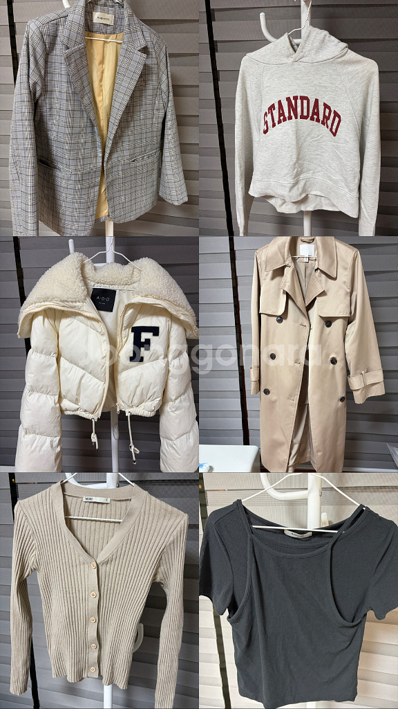 아우터, 상의, 가방 벼룩합니다~! 무신사, 에이블리, 지그재그, h&m 등등--0