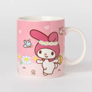 산리오 마이멜로디 플라워 머그컵