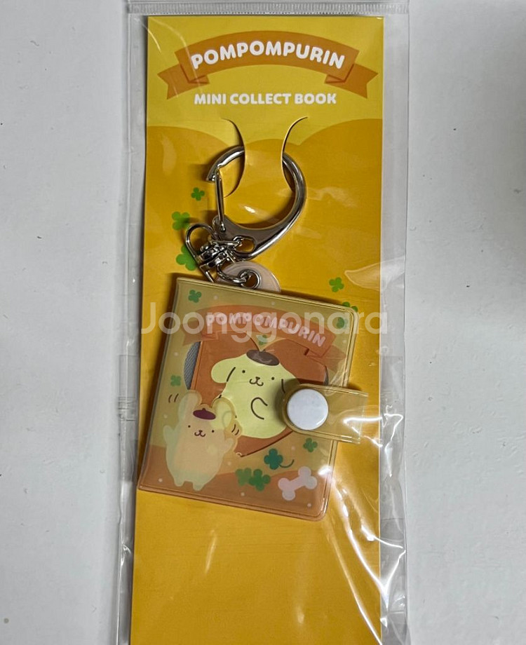 산리오 폼폼푸린 클리어 미니 콜렉트북--0