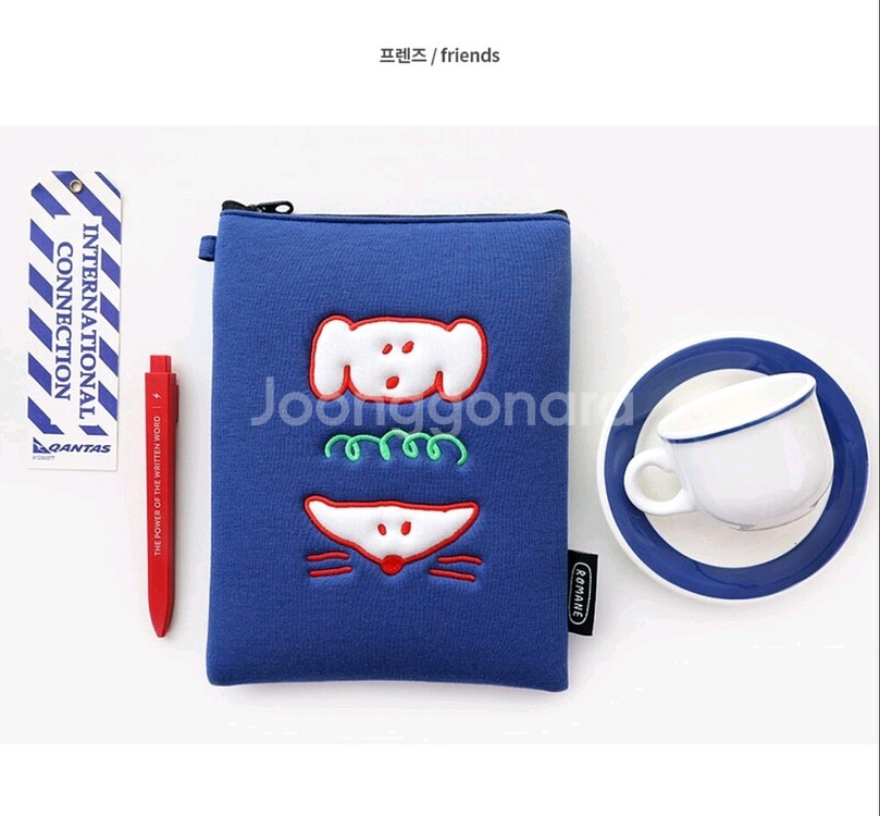 로마네 9형 아이패드 파우치_프렌즈--2