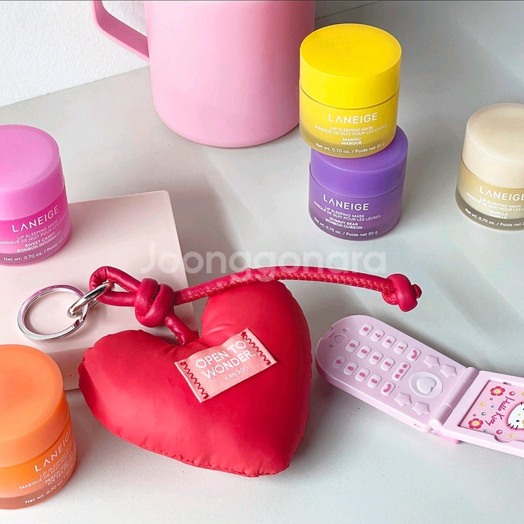 라네즈 워터뱅크 기초 2종(+ 라네즈 하트 키링)--4