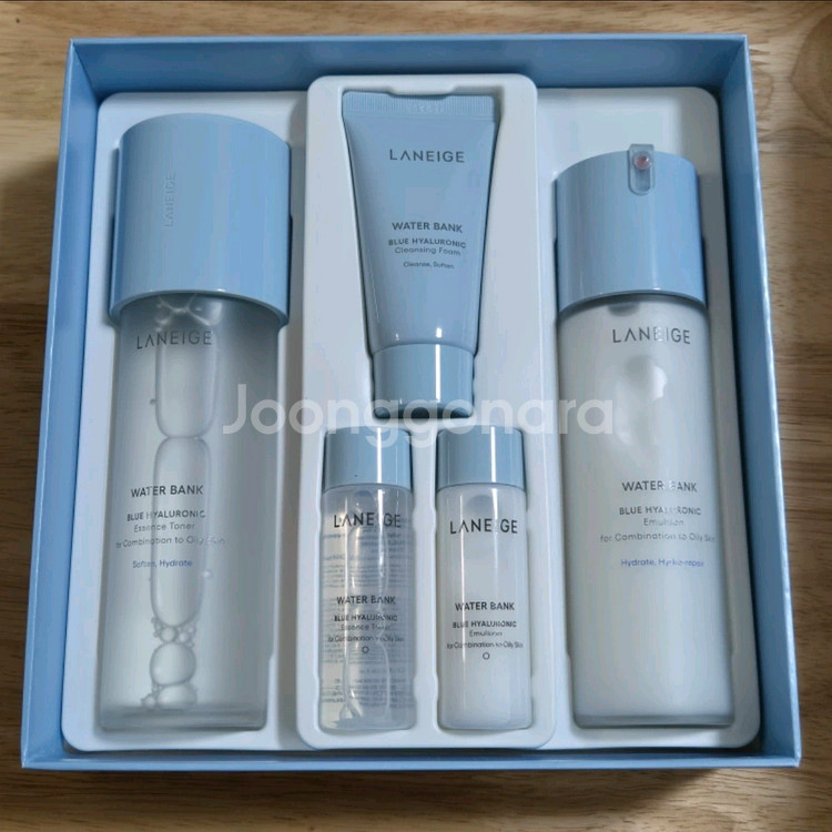 라네즈 워터뱅크 기초 2종(+ 라네즈 하트 키링)--1