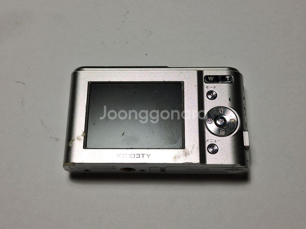 작동미확인/kenko kc-03ty 디지털카메라 빈티지 레트로 인테리어--1
