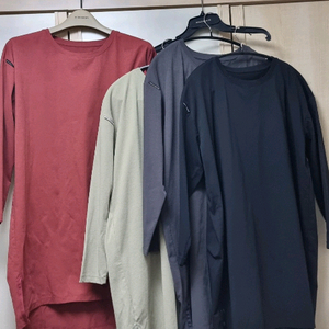 아디다스 남성 긴팔 티셔츠 4벌 세트